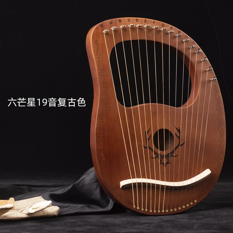 19 Strings Wooden Mahogany Lyre Harp Musical Instrument 19 Strings Stringed Instrument Lyre Harp With Tuning Tool For Beginner Harp Aliexpress 19 Strings Wooden Mahogany Lyre Harp Musical Instrument 19 Strings Stringed Instrument Lyre Harp With Tuning Tool For Beginner Harp Aliexpress