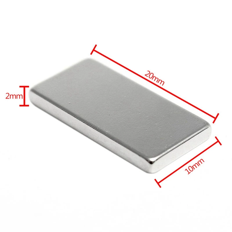 Top-30Pcs Neodymium Block Magnet Super Strong Rare Earth Neodymium Magnets- 20Pcs Disc Magnets N52 10Mm x 2Mm& 10Pcs Oblong N5