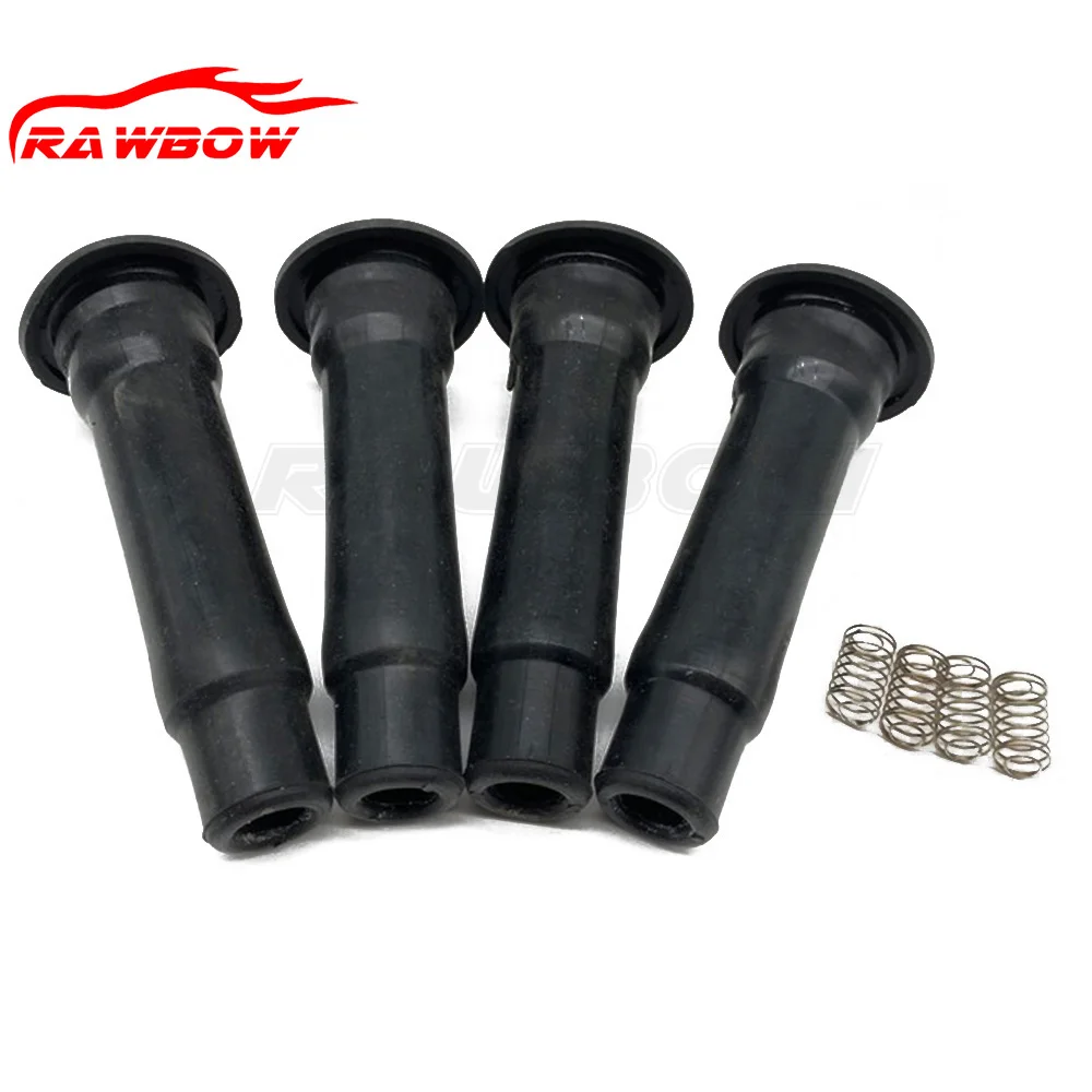 

4PCS OK24718100A Ignition Coil Silicone Rubber Repair Boot R26274 With Spring For K ia Sephia Spectra 1998 2004