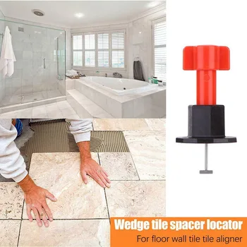 

75 Pcs Reusable Anti-Lippage Tile Leveling System Locator Tool Ceramic Floor Wall DIN889