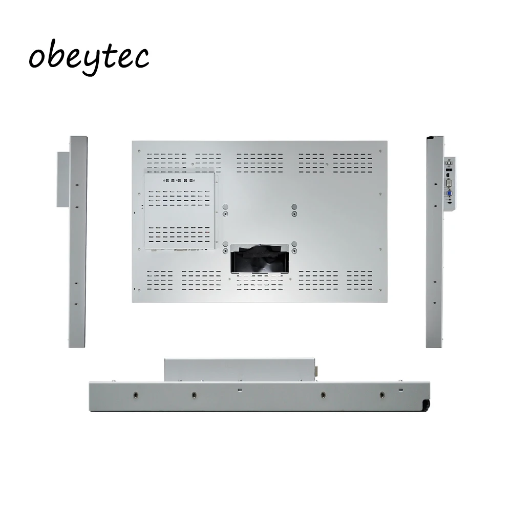 1" HDMI TFT montor с ИК сенсором, открытая рамка, 2-6 касаний, встроенный тип, 1024*768, 250 нит, OB150-IBF03