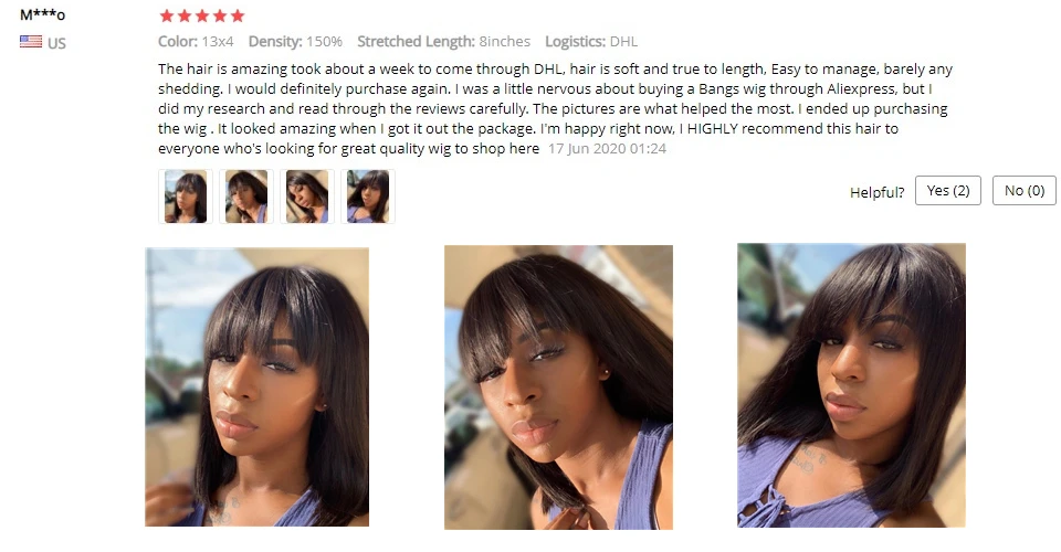 perucas de cabelo humano transparente de renda frontal com bang