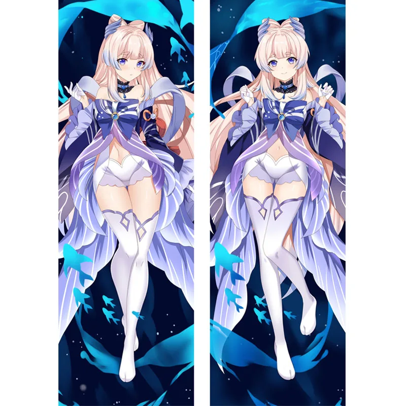 

Постельное белье из аниме Genshin Impact Kokomi Huggable Dakimakura, женское тело для косплея, чехол «сделай сам», наволочка с индивидуальным HD-принтом