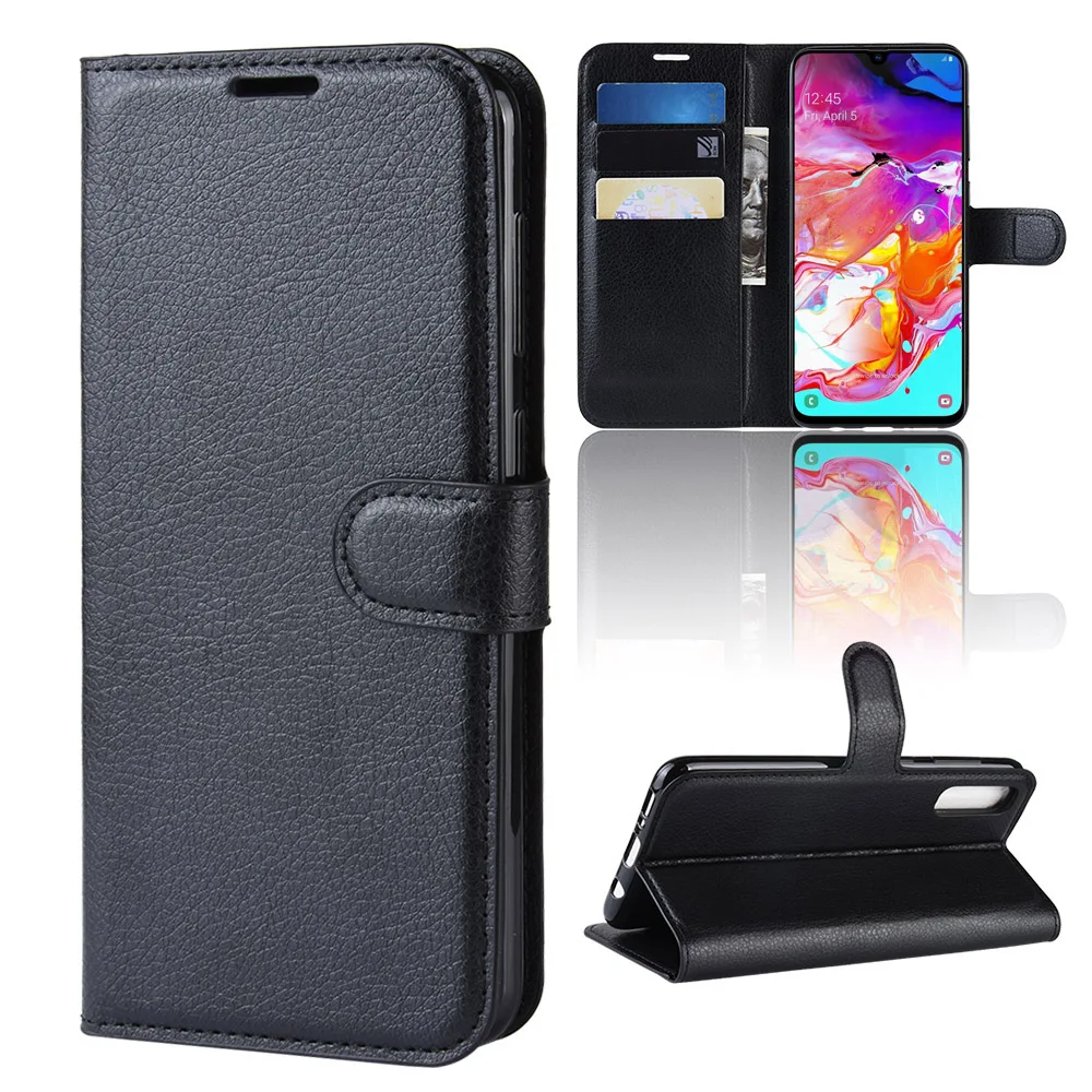 Чехол для телефона SAMSUNG Galaxy A40 A70 S10 5G откидная задняя крышка из искусственной кожи