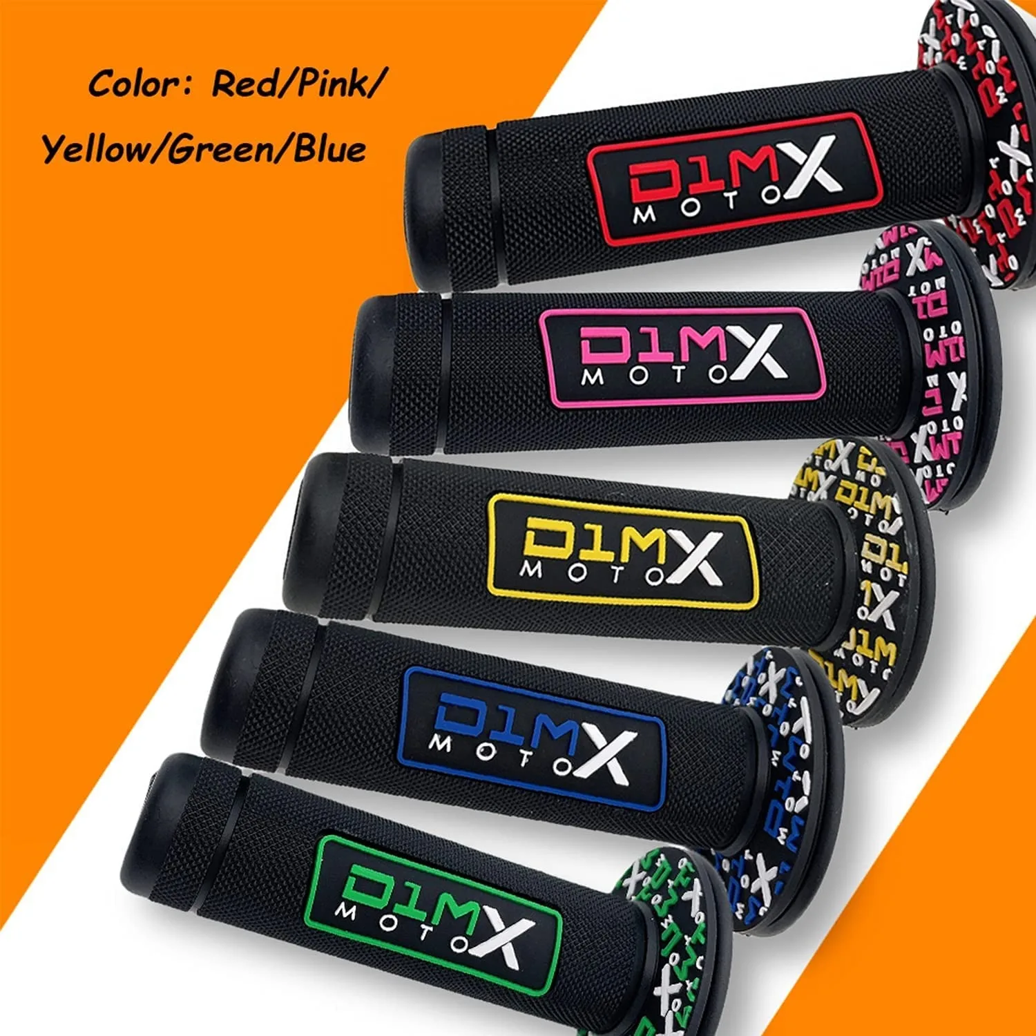 

7/8" Universal Motorcycle Handlebar Grips Dirt Bike Grips 21mm 24mm for SX EXC KX CRF KLX WR YZ XR