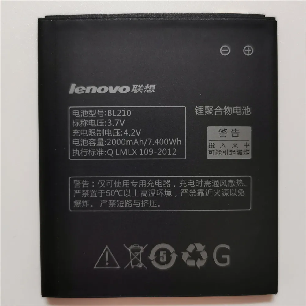 Протестированный высокое качество BL210 для lenovo A536 A606 S820 S820E A750E A770E A656 A766 A658T S650 телефон заменить батарею