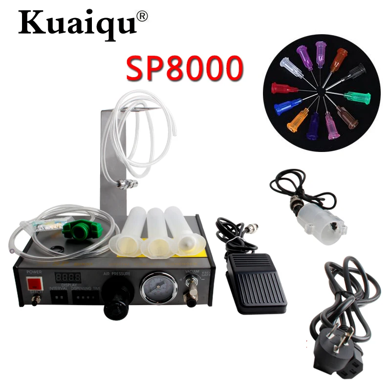 

KUAIQU Dispenser Automatic Dispenser Injection Molding UV Solder Paste Liquid Dispenser Machine Liquid Glue Dispenser Automatic