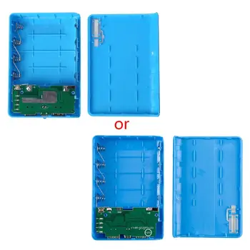 

Dual USB Power Bank 4x 18650 External Backup Battery Charger Box Case For Phone