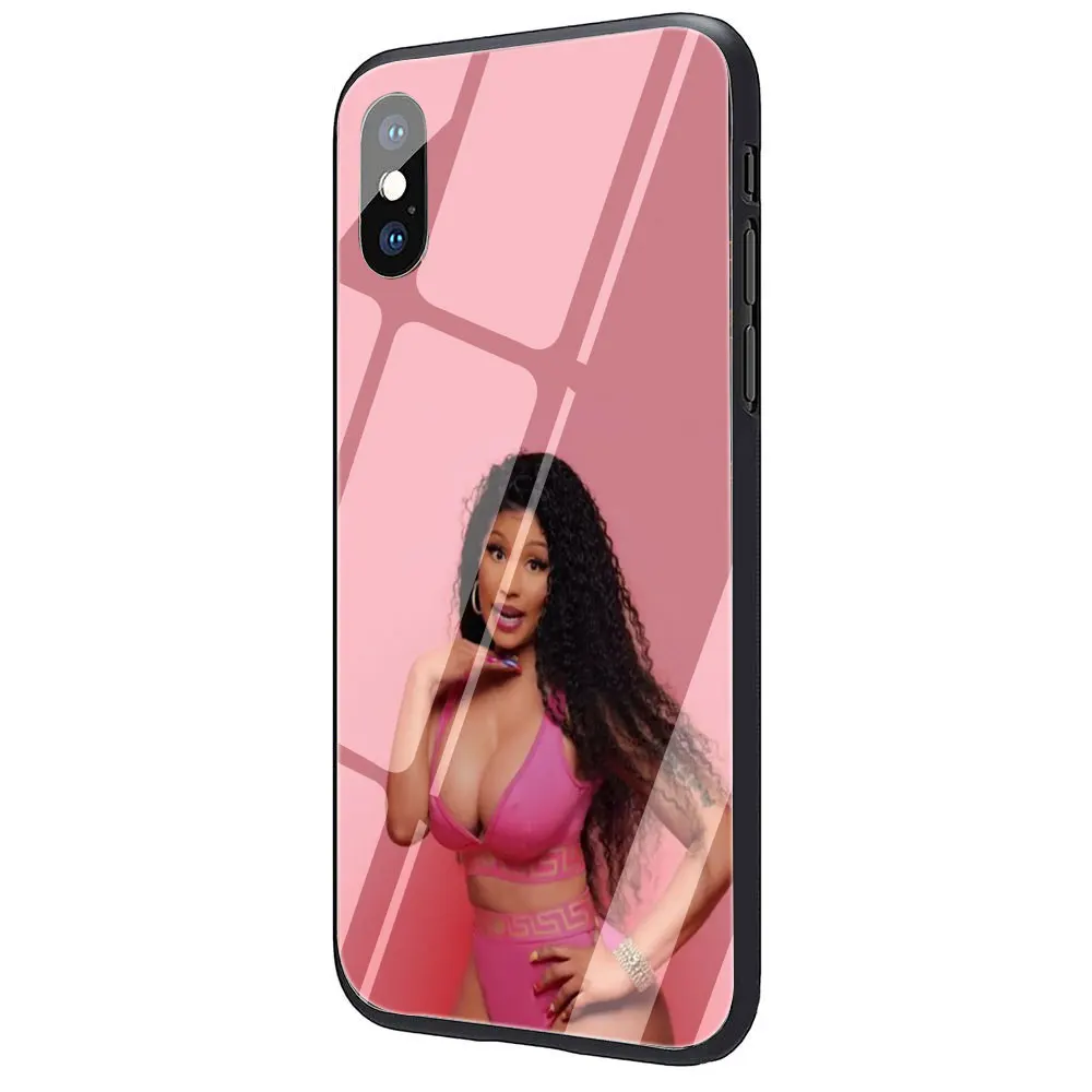 Чехол Megan Thee Stallion A из закаленного стекла для iPhone 11 Pro 6 6S Plus 7 8 Plus X XS XR XS Max - Цвет: G10