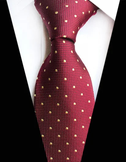 YISHLINE Горячие Пейсли Плед Жаккард тканые шелковые мужские s галстуки шеи галстук 8 см Полосатый Галстуки для мужчин бизнес костюм Бизнес Свадебная вечеринка - Цвет: TG-09