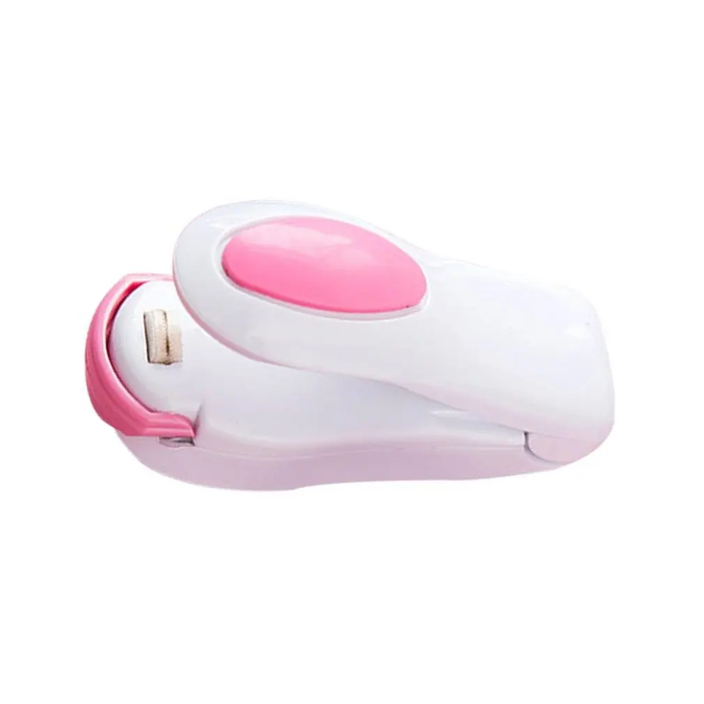 

Portable Pocket Clips Handheld Mini Electric Heat Sealing Machine Impulse Sealer Seal Packing Plastic Bag Work