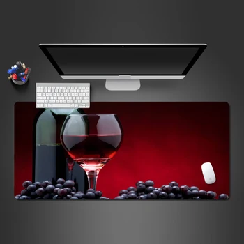 

Super Senior Wine Mouse Pad High Quality Mouse Mat Game Team Love Pads PC Game Computer Keyboard Game Mats Holiday Gifts