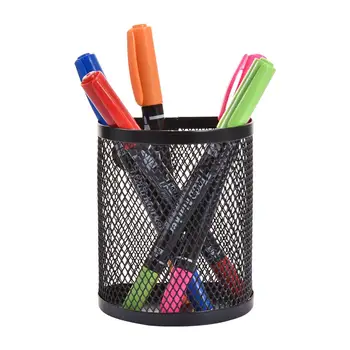 

Magnetic Pen Holder For Whiteboard Refrigerator, Mesh Storage Magnetic Basket, Locker Organizer Accessories