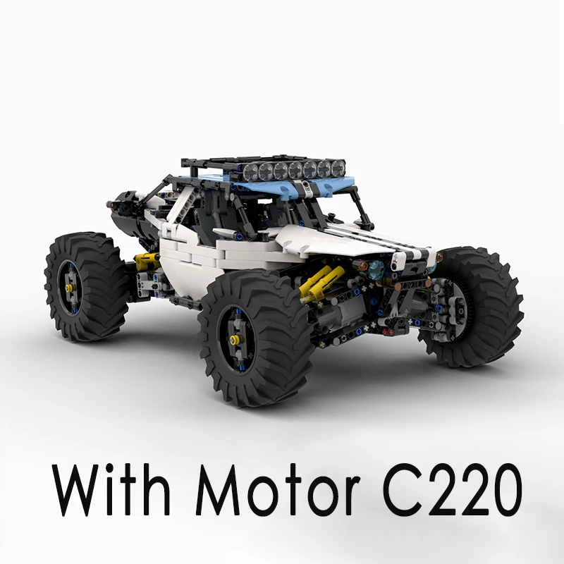 Block With Motor 1912 шт. Diy строительные блоки Moc 4WD RC багги для 19517 мощность функциональная модель Развивающие игрушки для детей подарок на день рождения - Цвет: Block With Motor