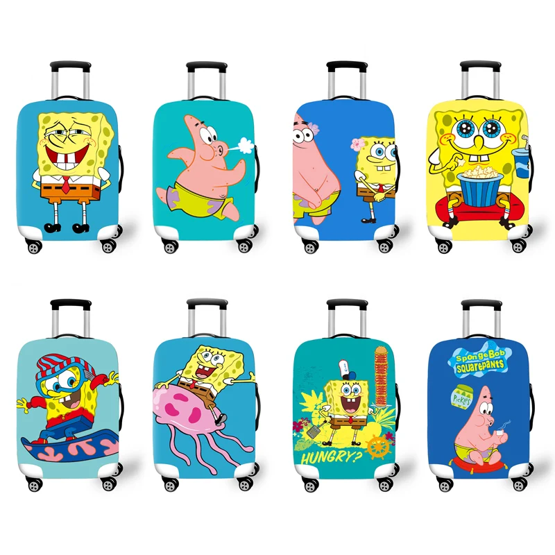 

Elastic Luggage Protective Cover Case For Suitcase Protective Cover Trolley Cases Covers 3D Travel Accessories Anime Pattern T26