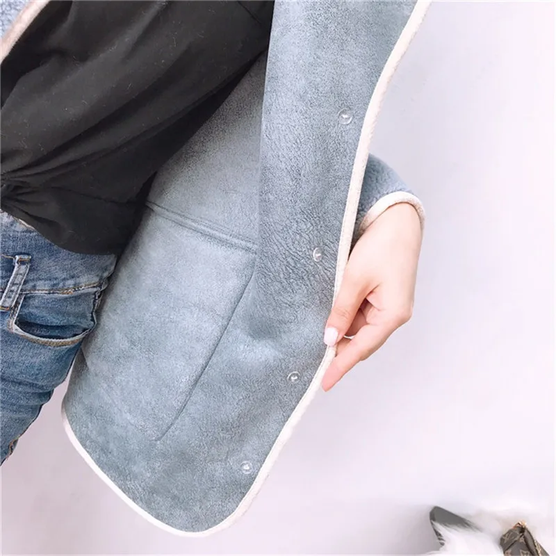 Abrigos mujer invierno искусственная кожа подкладка Двусторонняя куртка для женщин Натуральная шерсть шуба
