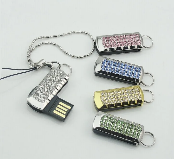 JASTER металлический кристалл модель USB флэш-накопитель 4 ГБ 8 ГБ 16 ГБ 32 ГБ драгоценный камень ручка-накопитель специальный подарок