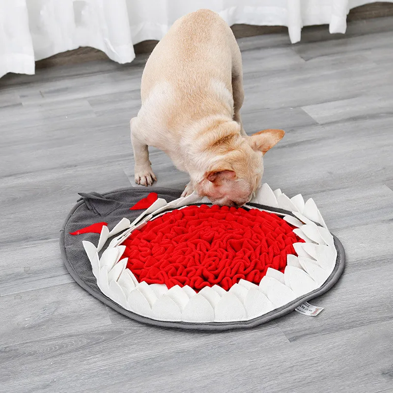 Pet Puzzle Toys Slow Feeding Food Mat Dogs Snuffle Mat Slowly Feeder