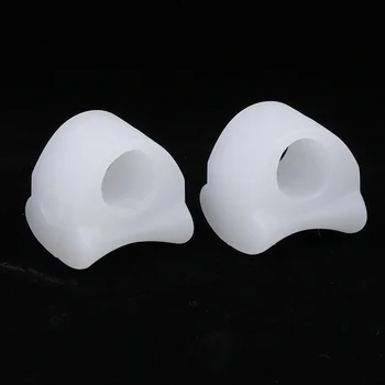

1Pair Silicone Toe Separator Hallux Valgus Corrector Bone Thumb Straightener Bunion Stretchers Protector Massage Foot Care Tools
