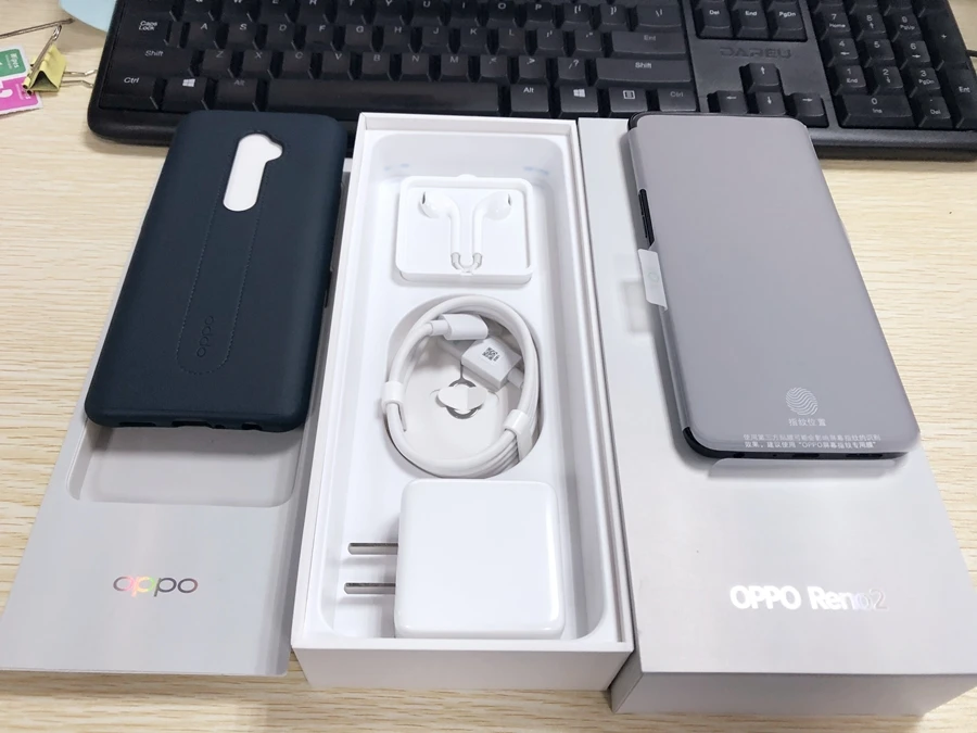 Send in 24 Hour Oppo Reno 2 Mobile Phone 6.5 inch 2400x1080 Snapdragon 730G 8GB 128GB in-screen NFC Google play Store Cell Phone laptop ram