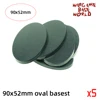wargame base world -90 x 52mm oval bases for Warhammer 2