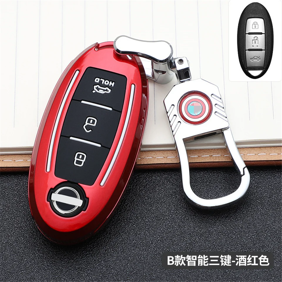 Cover Telecomando/chiave per nissan juke leaf micra k12 note patrol qashqai j10 j11 tiida versa x-trail xtrail x trail t32 Infiniti - He318b8e8a1764775aa8351ab4ecc66aeU