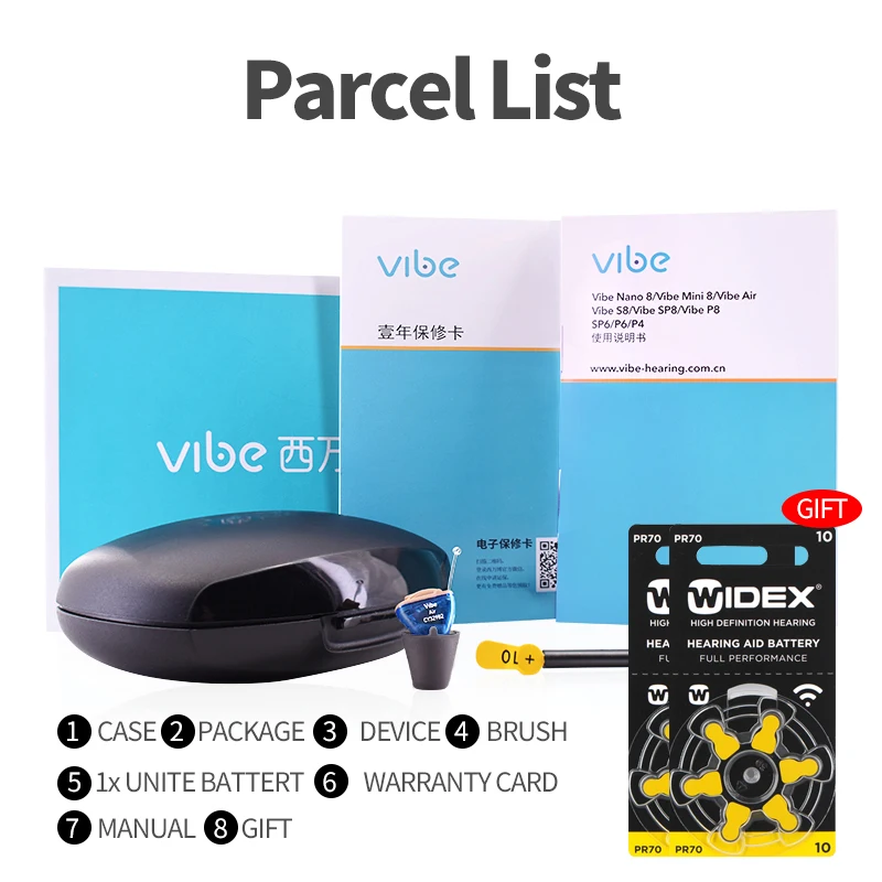 Siemens Vibe Air 12 Channels Hearing Aids For Mild Deafness OTC Ultra Mini Hearing Aid APP Volume Control Premium Ear Care Aids 5