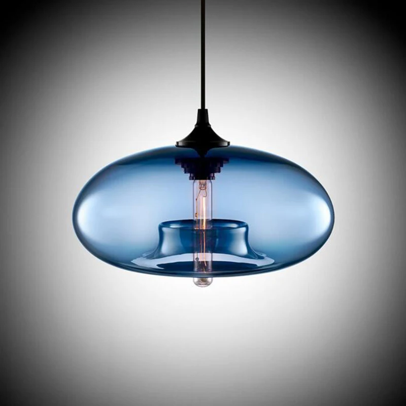 Modern Glass Pendant Lights for Restaurant Bar Shop Nordic Indoor Pendant Lamps Decoration Lighting Colorful Hanglamp pendant lights,pendant lamp