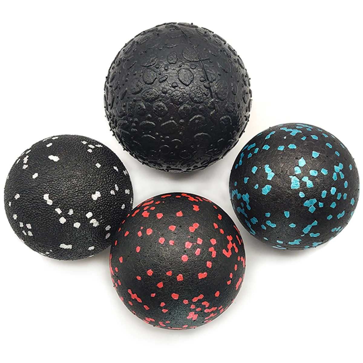 Epp Peanut Massage Ball Set Lacrosse Ball High Density Lightweight Back