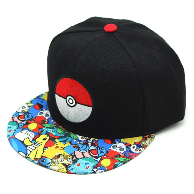 Pokemon Baseball Cap Kawaii Pikachu 