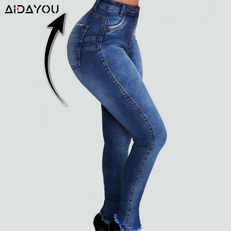 Push Up Jeans Per Le Donne Butt Materiale di Sollevamento Con Fascia  Elastica In Vita Pantaloni In Denim Columbia Jean ouc302|Jeans| - AliExpress