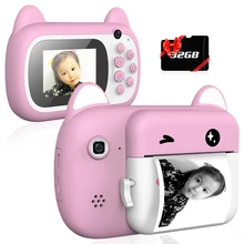 Camcorder Children Camera Digital Instant-Printing Kids Photo-Toys for Hd1080p/Fun/Digital/Cam