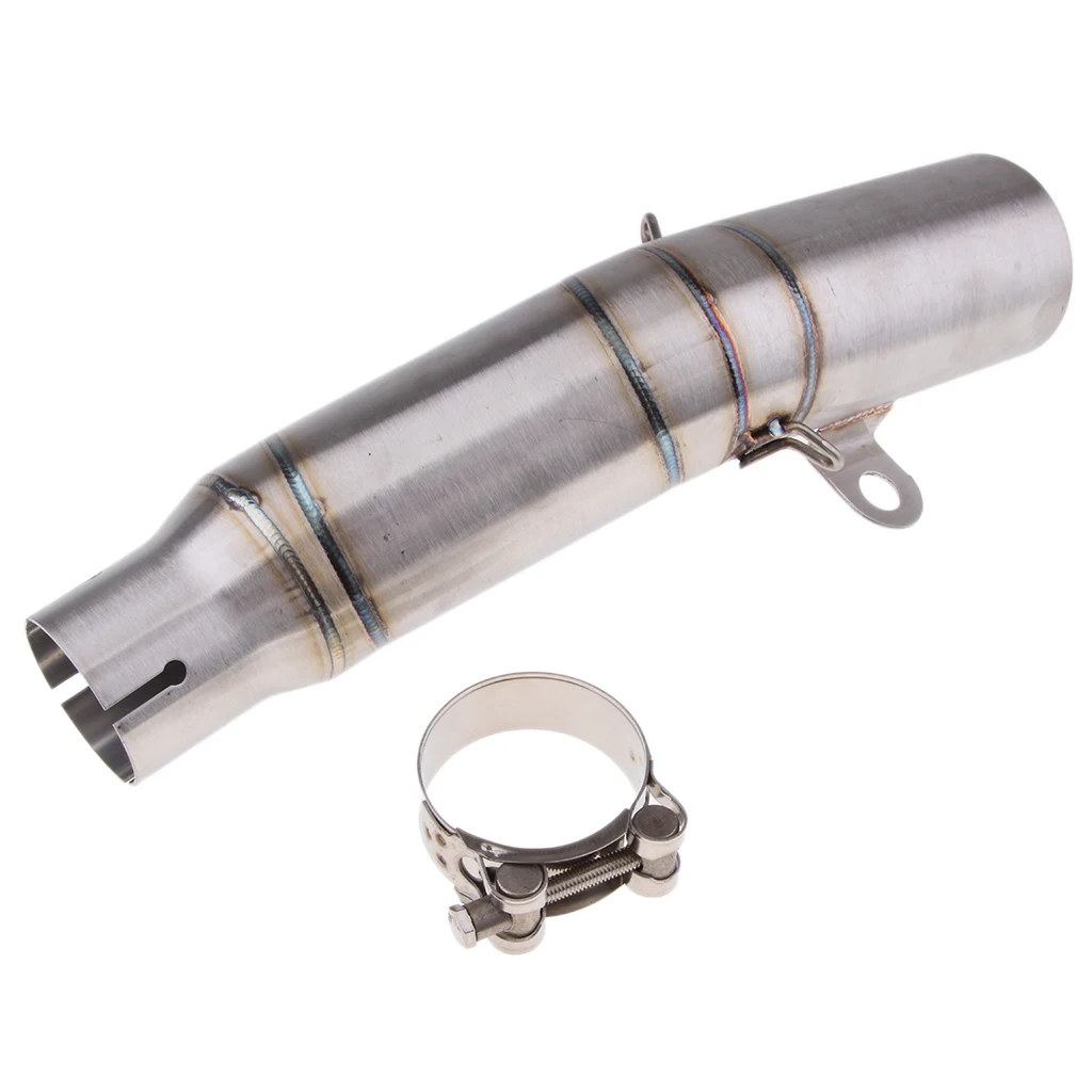 Motorcycle Exhaust Middle Pipe Connect Mid Link Pipe System For Yamaha