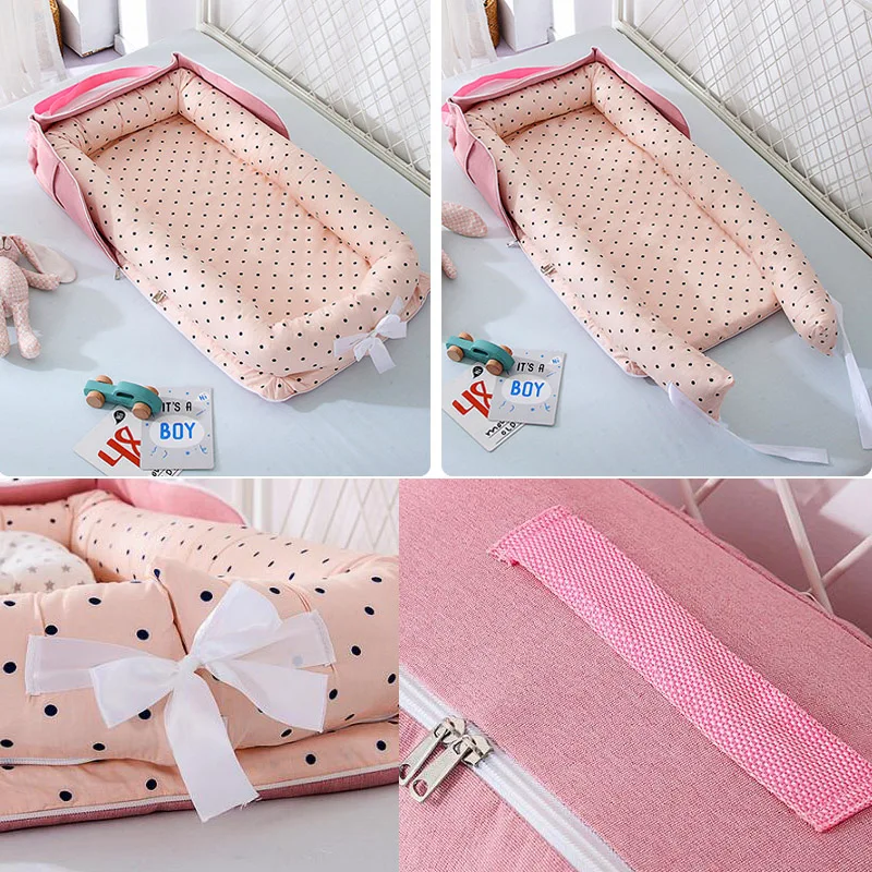 Portable Baby Crib Nursery Travel Bed Foldable Baby Bed Bag Infant Toddler Carry Cot Multifunctional Storage Bag For Baby Care