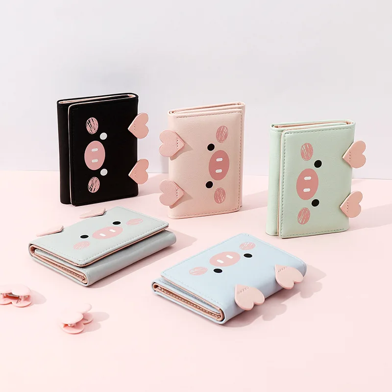 

Multifunction Cartoon Cute Wallet Card Ladies Wallet