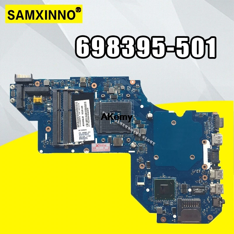 

698395-501 for HP M6 M6-1000 M6-1125dx laptop motherboard LA-8713P 698395-001 100% full tested OK Free Shipping
