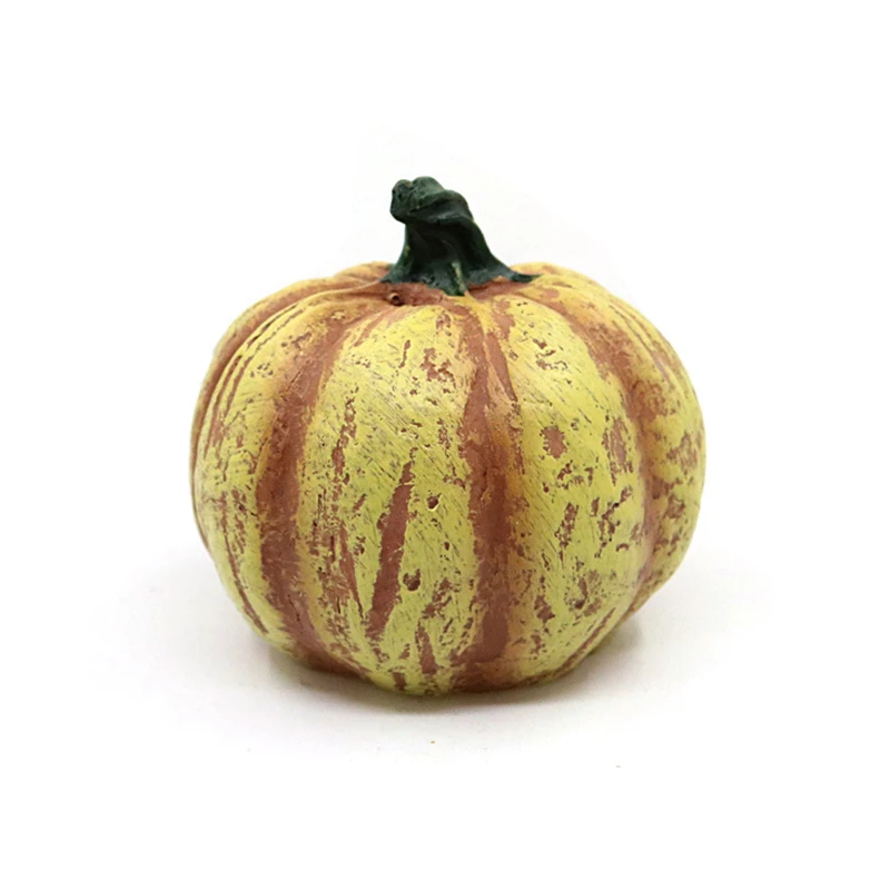Resin Pumpkin Style Aquarium Fish Hiding House Ornament Fish Tank Shelter Cave Decoration For Fish Shrimp Turtle Hiding