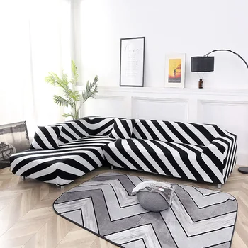 

L shape Sofa Couch Cover Tight Wrap All-inclusive Slip-resistant Sofa Covers for Home Living Room Funda Sofa Cubre Sofa Covers