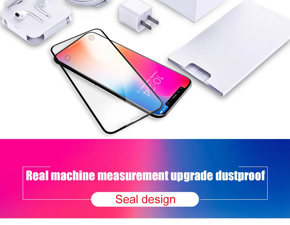 3D Full Cover Tempered Glass Film For iPhone XR X XS Max 7 Plus 8 6 6S Screen Protector Protection Protective Glass verre tremp (1)