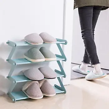 

Multi-Layer Shoe Organizers Stainless Steel Shoe Rack Hanger Shoes Rack Shoe Storage Shelf Slipper Shoes Storage Organizer