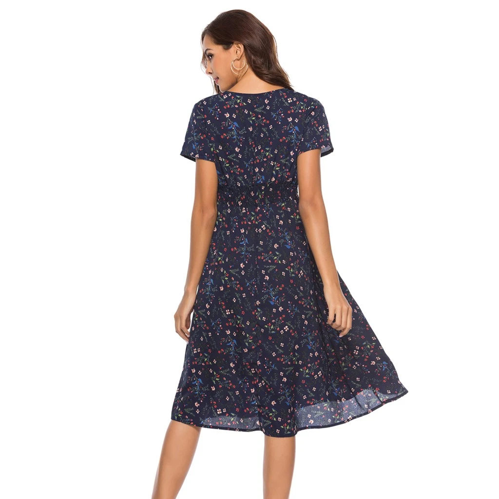 Knee-Length Dress Women