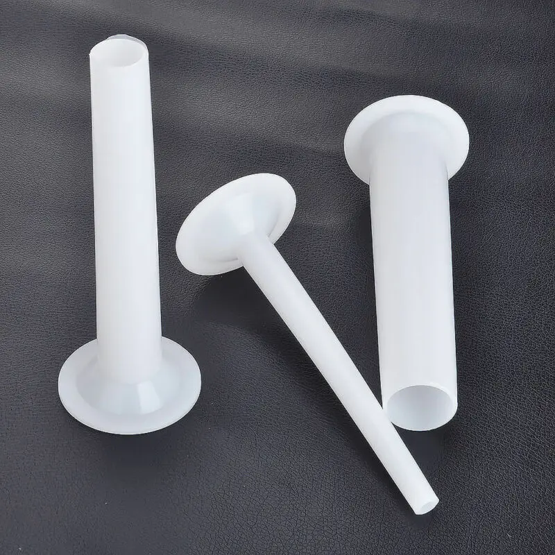 kitchen Sausage Maker Tube Casing Meat Grinder Stuffing Filling Pipe Tool 3* sausage stuffing machine