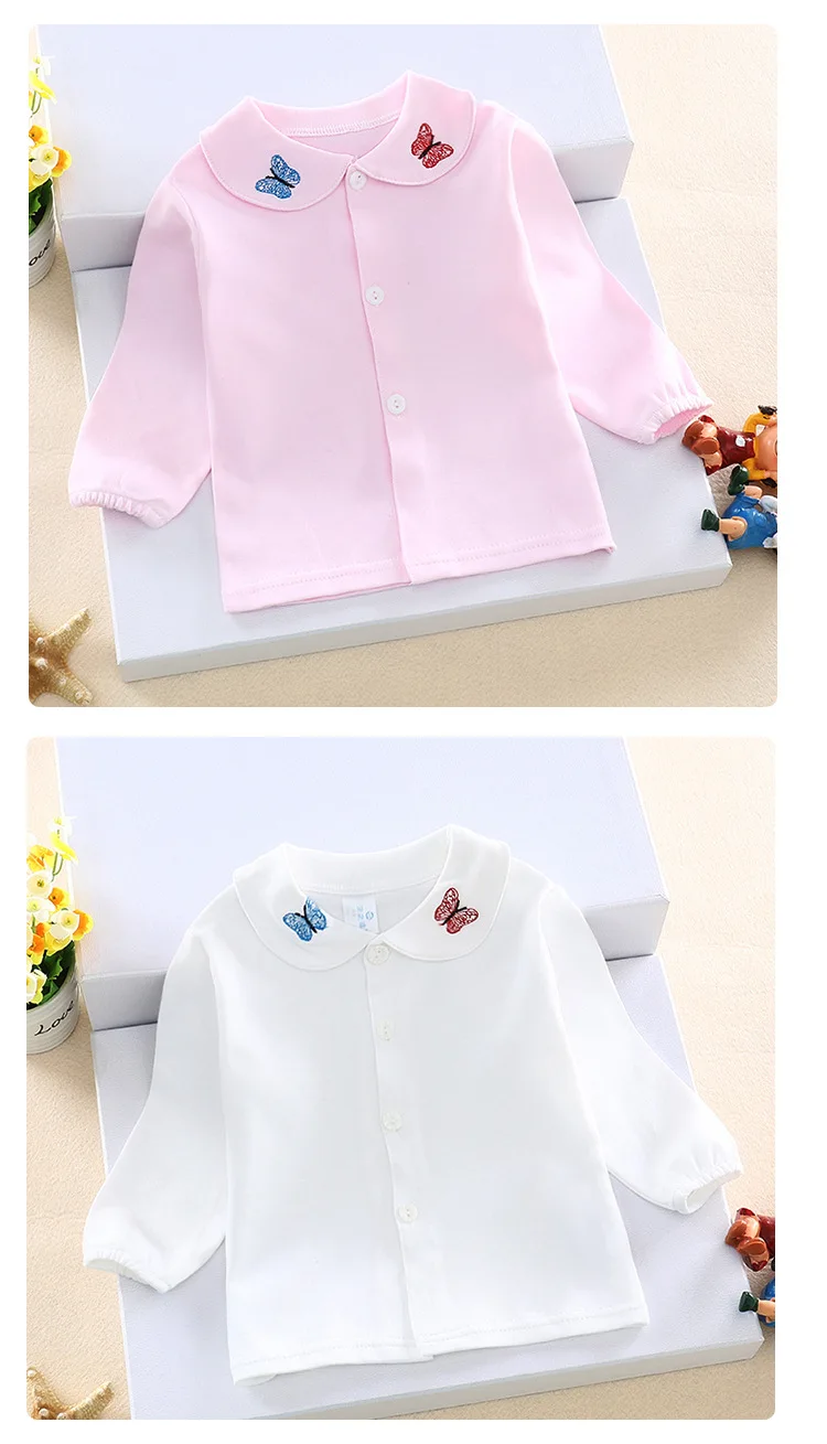 Новая футболка для маленьких девочек; весенне-осенний Детский свитер; футболка с длинными рукавами и рисунком Минни для малышей; топы с героями мультфильмов; одежда для маленьких девочек