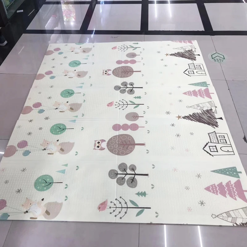 XPE Складной Игровой Коврик 150X200 см Коврик для лазания 0,5 см детский коврик для ползания водонепроницаемый коврик для малышей в детскую комнату