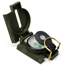 Компас складной многофункциональный военный инвентарь Портативный Компас прочный Компас для лодки крепление на приборную панель инструменты для выживания на открытом воздухе