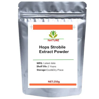 

Hops Strobile Extract Powder 10:1, Humulus Lupulus, Hops Flavone, Xanthohumol