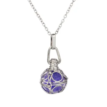 

10pcs Mexico Chime Music Angel Ball Caller Locket Necklace Vintage Pregnancy Necklace for Aromatherapy Essential Oil Pregnant