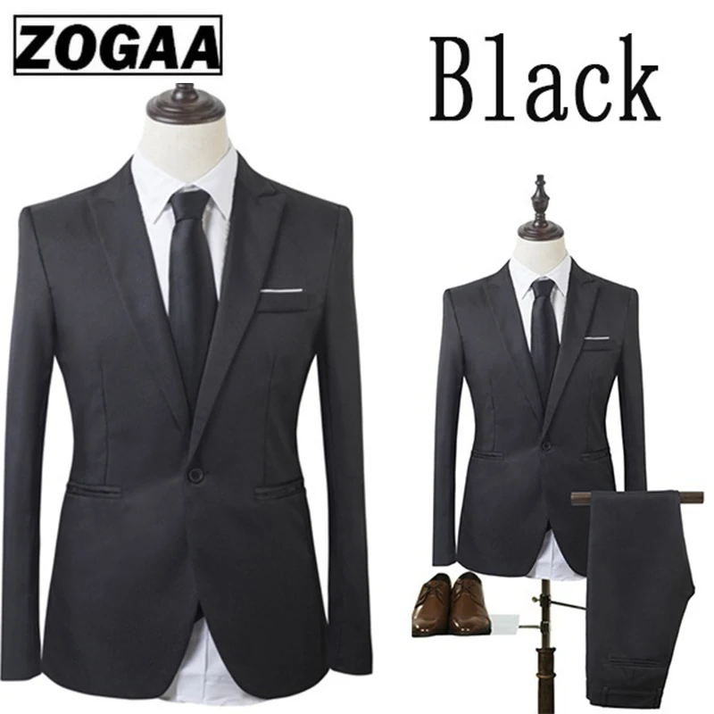 2019 High Quality Men Fashion Slim Suits Male Business Casual Groomsman 2pcs Wedding Suit Men's Jacket Pants Trousers Sets 2019 High Quality Men Fashion Slim Suits Male Business Casual Groomsman 2pcs Wedding Suit Men's Jacket Pants Trousers Sets