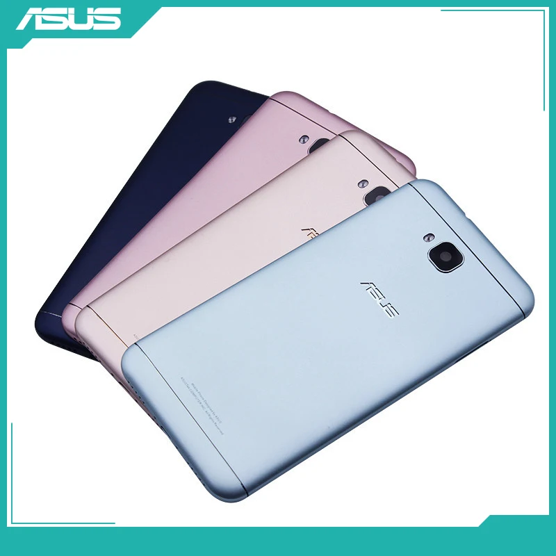 Задняя крышка батарейного отсека для ASUS ZenFone 4 Selfie ZB553KL ZD553KL задняя корпуса|Корпусы