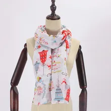 Рождественский детский шарф для мальчиков и девочек, мультяшный пояс с лосем, аксессуар для печати, шарфы, высокое качество, echarpe hiver femme look unique